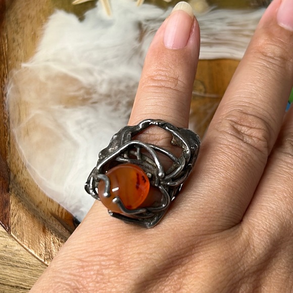 🖤Unique handmade ring - Picture 1 of 12